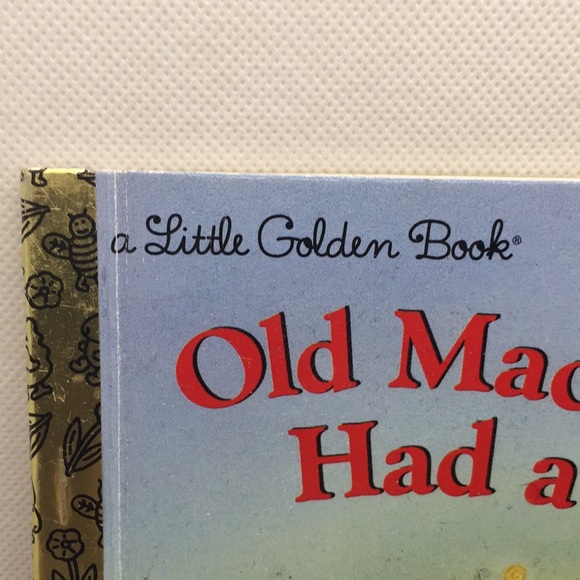 Old MacDonald Had A Farm A Little Golden Book Hardcover Kathi Ember - Picture 7 of 8